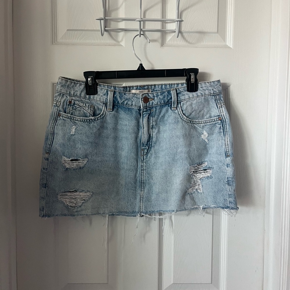 Blue Mini Skirt for Casual Outings